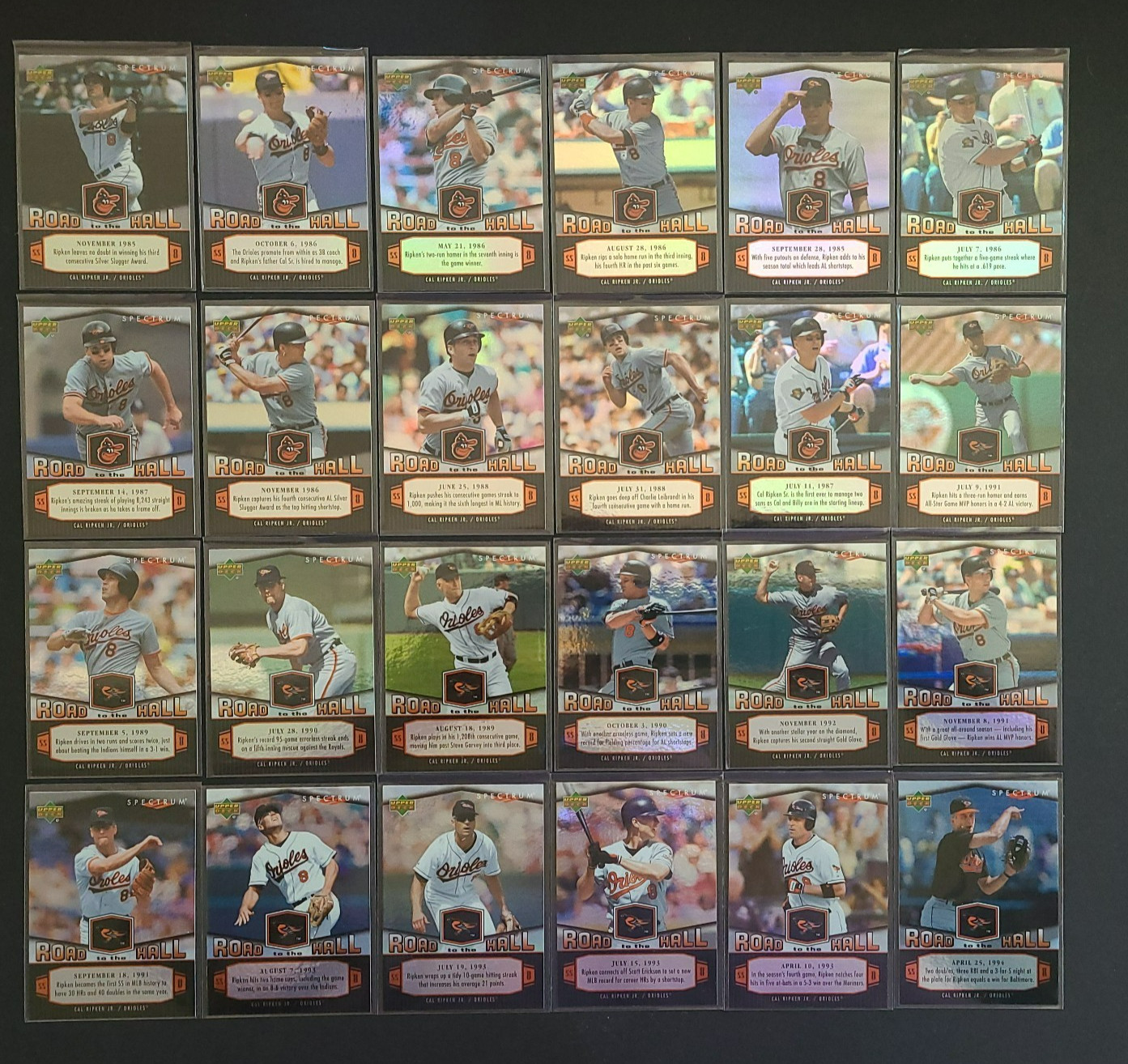 2007 Upper Deck Spectrum Cal Ripken Jr. - Road to the Hall - Select Single