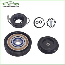 AC Compressor Clutch Kit Pulley Coil Fit for Dodge Ram 1500 2003-2008 8cyl 5.7L