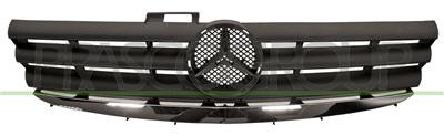 Grille noire avec moulure chromée pour Mercedes Classe A W169 2004-2007