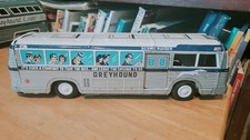 NICE 1950'S CRAGSTAN TIN LITHO FRICTION GREYHOUND SCENICRUISER EXPRESS BUS