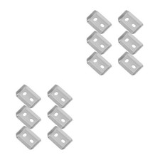12 Pcs Towel Rail Base Washers: Stainless Steel Towel Bar Mounting Hardware -