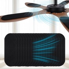 XINCLING 20 Pack Ceiling Fan Filters for Blades, 95 Activated 20 Pack, Black