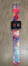Accutime Marvel Spiderman LED Kid's Digital Watch NEW