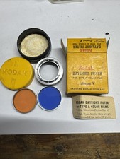 Kodak Daylight Filter For Type A Film 1 1/32 In 26mm No 85 Wratten