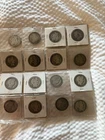 New Listing16 Barber Half Dollars 90% Silver $8 FV Mixed Dates Lot