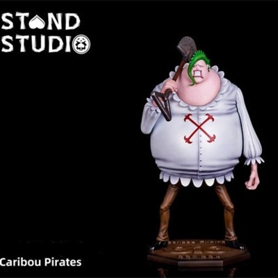 Stand Studio One Piece Caribou Pirates Coribou Resin Statue in stock H32cm New