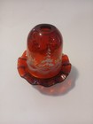 Fenton Red Christmas Tree Pines Fairy Lamp Lamp With Beautiful Details And Color — photo 2