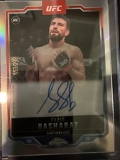 2025 Topps Chrome UFC - Chrome Autographs Farid Basharat #CRA-FB Refractor /199