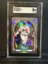 2023 Bowman Chrome BRETT BATY RC ROYF-3 Rookie Favorites SGC 9 New York Mets
