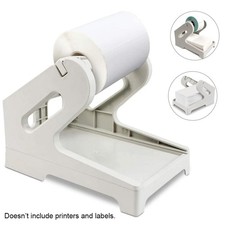 Thermal Label Holder for Rolls and Fan-Fold Labels 4x6 for Desktop Label Printer