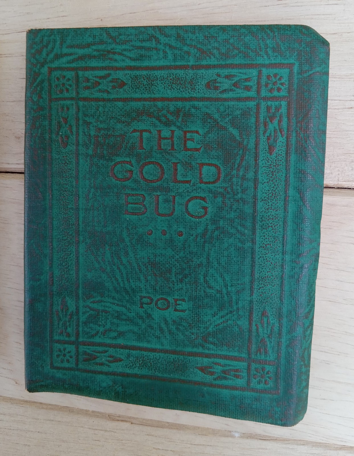 2  Edgar Allen Poe Little Leather Library The Raven & The Gold Bug 1920's