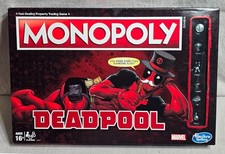 Marvel Deadpool Edition Monopoly Hasbro Open ...