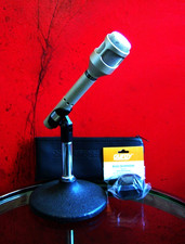 Vintage 1970's Shure SM53 / SM54 dynamic cardioid microphone w accessories 4 1