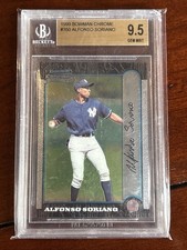 1999 Bowman Chrome Alfonso Soriano #350 Rookie BGS 9.5 Gem Mint Yankees RC