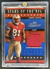 2003 Playoff Prestige Terrell Owens Stars of the NFL #/250 49ers