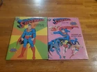 2 Vintage 1987 Superman/batman The Super Powers Coloring and Activity Books New