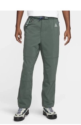 Nike ACG Repel UV Stretch Hiking Pants Green White Mens Size L FN2450-338 NEW