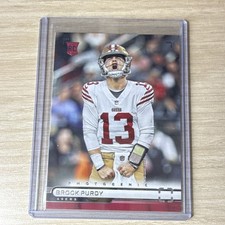 Panini 2022 Chronicles Photogenic Brock Purdy Rookie PH-36 49ers Card. rookie card picture