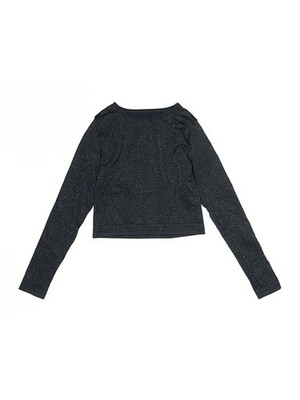 All in motion Girls Gray Long Sleeve Top 4