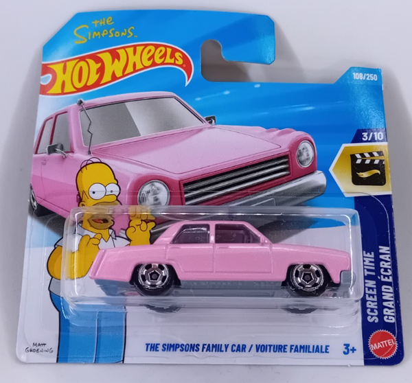 Hot Wheels - The Simpsons Family Car - JJJ68 - Screen Time 3/10 - NEU & OVP --image