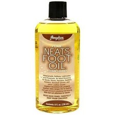 67AS Angelus Prime Neatsfoot Oil Compound Smooth Leather 8 Oz.