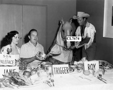Roy Rogers, Bob Hope, Jane Russell on the Movie Set of 'Son of Paleface' Photo