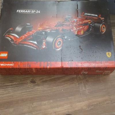 LEGO Technic Ferrari SF-24 F1 Car 42207 1361-Piece Set 18+ Box