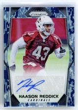 2017 Panini Prizm Haason Reddick Rookie Camo Autograph Auto SP RC /25