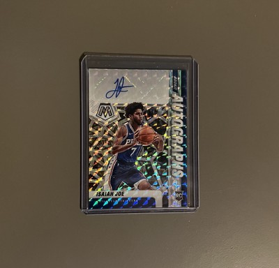 Isaiah Joe Mosaic 2020-21 Rookie Auto