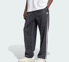 Adidas Originals Firebird Loose Leopard Track Pants Men s JV7582 Size Large