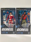 Lot of 2 GI Joe Classified Series Edwin Lifeline Steen & Bradley Big Lob Sanders