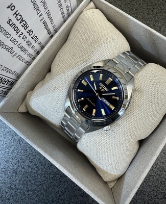 Seiko 5 Sports SNXS Series Stainless Steel Blue Dial Unisex Watch
