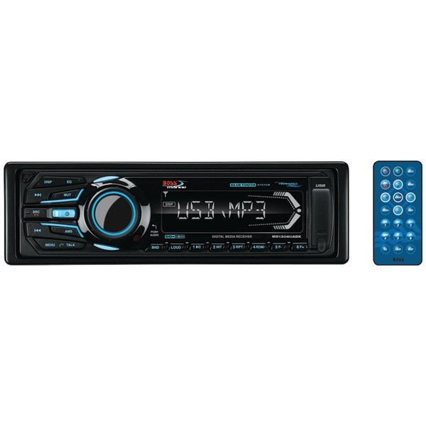 Antenna Amplifier 4 Black Box Marine Speakers & Boss Bluetooth USB iPod Radio