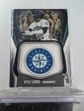 2020 Topps Series One Kyle Lewis Mariners RC Jumbo Sleeve Patch JJSP-KL /299
