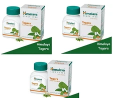 3 x Himalaya Tagara Sleeo Wellness - Promotes Restful Sleep 180 Tabs