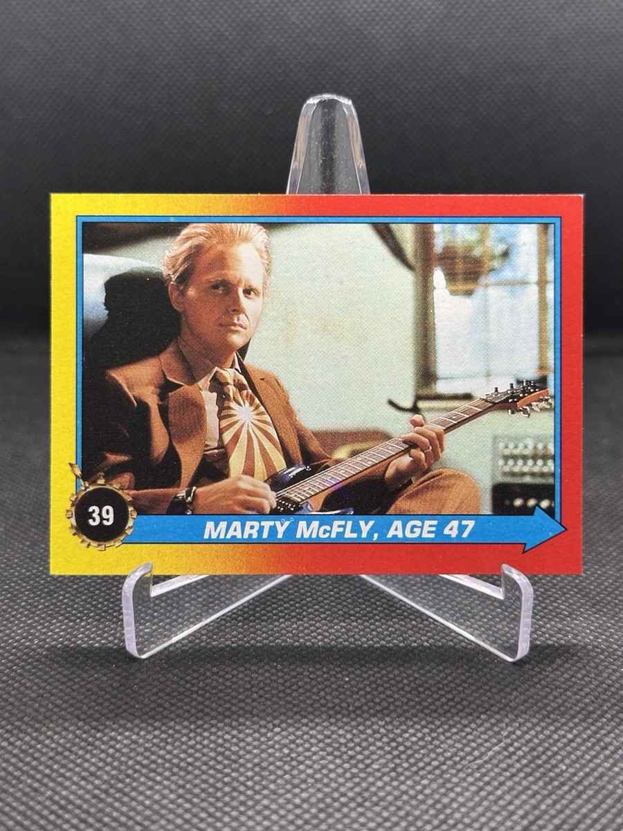 Back To The Future II 1989 Topps #39 Marty McFly Age 47 | eBay