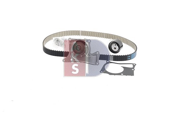 AKS Dasis Wasserpumpe + Zahnriemensatz U.A. FüR Dacia, Nissan, Renault-image