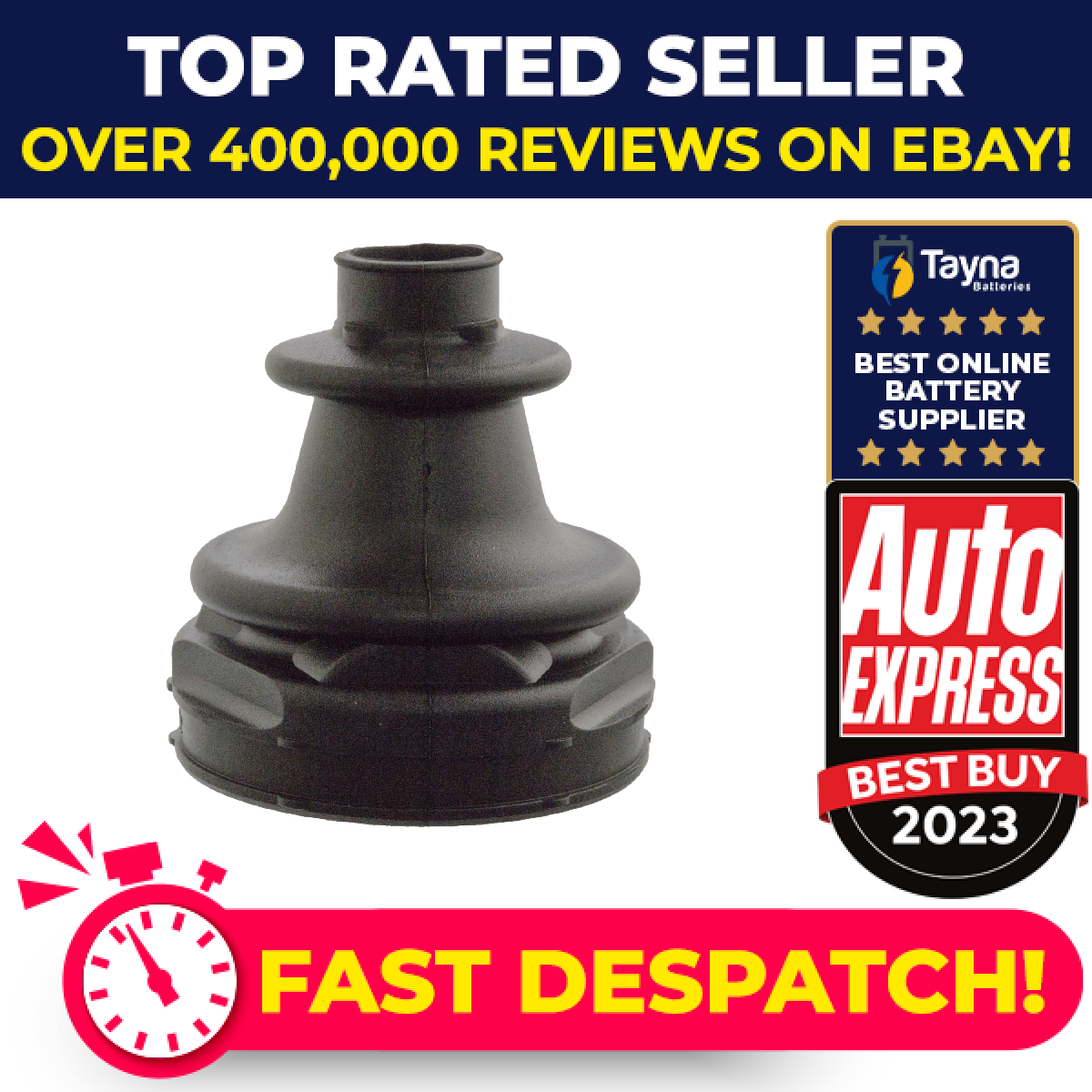 CV Joint Boot fits FORD MONDEO 2.0D 00 to 07 C.V. Driveshaft Gaiter 1S7W3L537BA