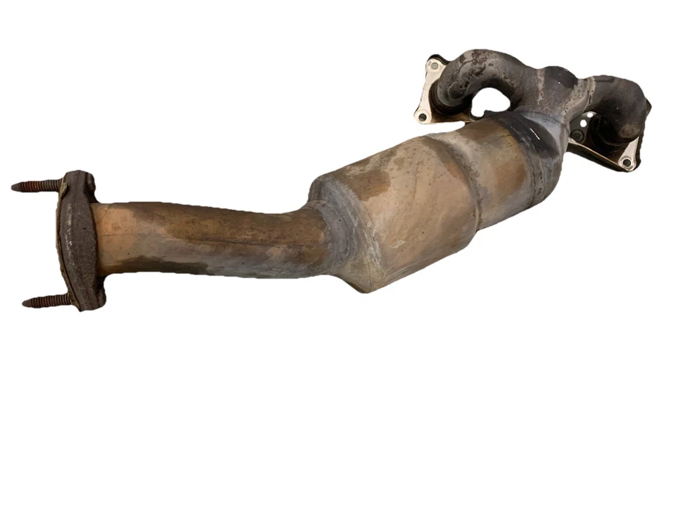 BMW E60 530i 528i 525i N52 2006-10 motor escape colector cabezales 75645849 Foto 3 de 4