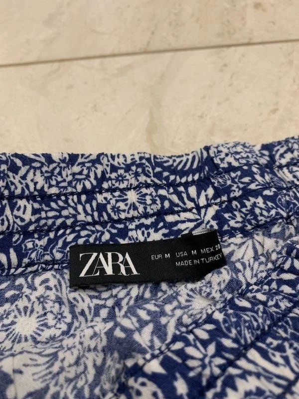 Women ZARA Skirt Navy 38 / M / 46 - Bild 3 von 4