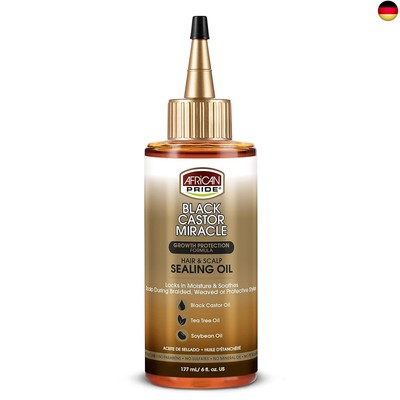 African Pride Black Castor Miracle Hair & Scalp Sealing Oil