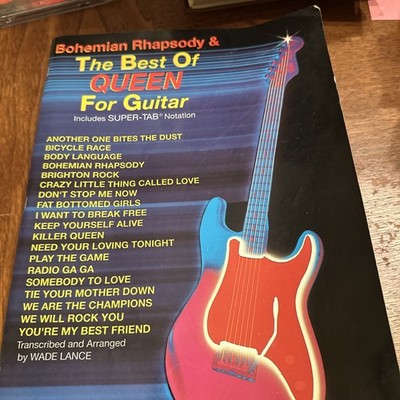 Rare Bohemian Rhapsody & The Best of Queen for Guitar(1978) Tabs, Chords, Sheets