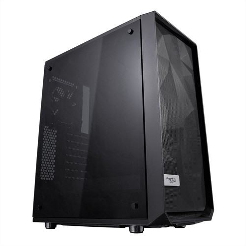 Fractal Design Meshify C Midi Tower Blackout Tempered Glass Pc Case