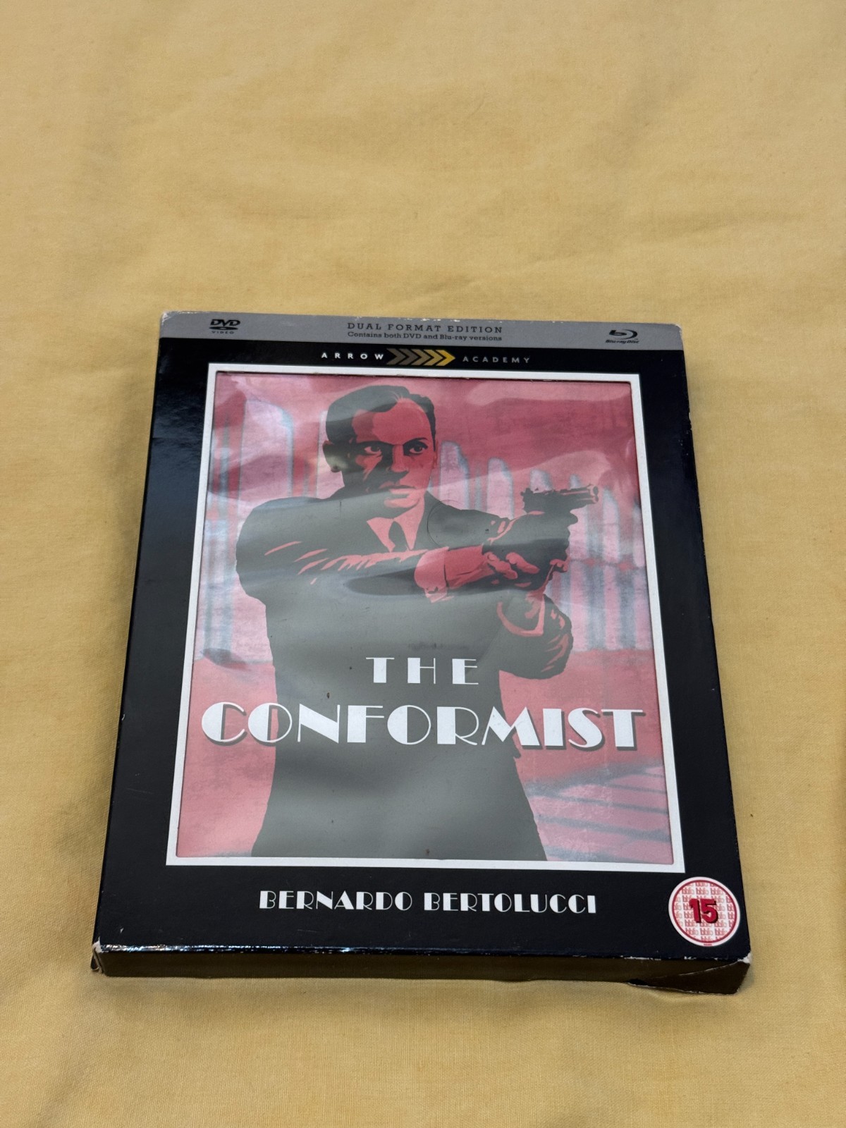 The Conformist (Blu-ray/DVD, 2012) Region B/2, With Booklet & Slipcover