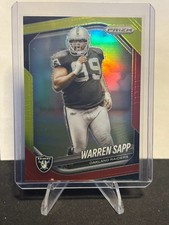 2025 Panini Prizm - Warren Sapp #212 Prizm Red and Yellow /44