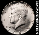1964-D Silver Kennedy Half Dollar - Choice Gem Brilliant Unc  Lustrous  #G7365