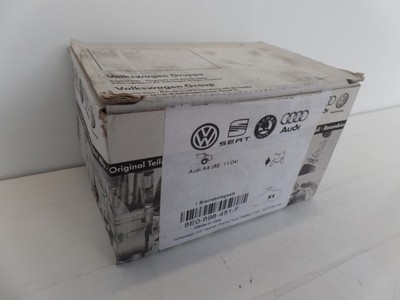 Original AUDI A4 B7 '04-'09 Bremsbeläge 288X12mm hinten 8E0698451F
