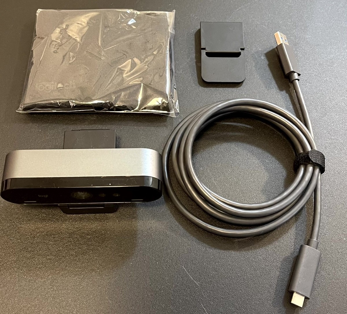 Opened Box Logitech Brio 4K Pro Webcam V-U0040 4K Ultra HD Video 
