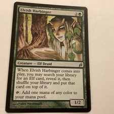 MTG - Elvish Harbinger - Lorwyn - VLP - 207/301