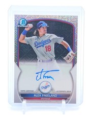 ALEX FREELAND 2023 BOWMAN CHROME MEGA MOJO ROOKIE AUTO #BCMA-AF DODGERS Q1809
